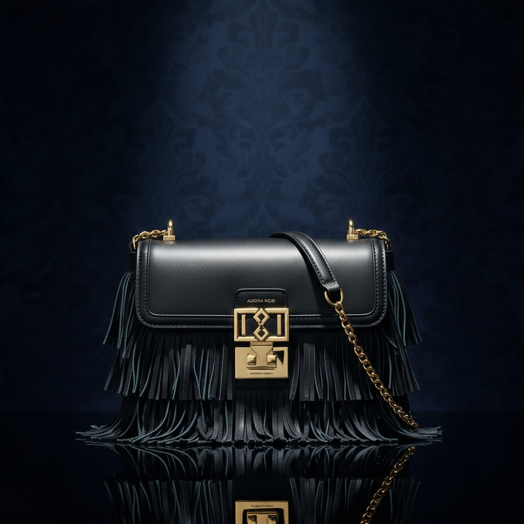 Luxury Tassel Evening Bag — Designer Crossbody